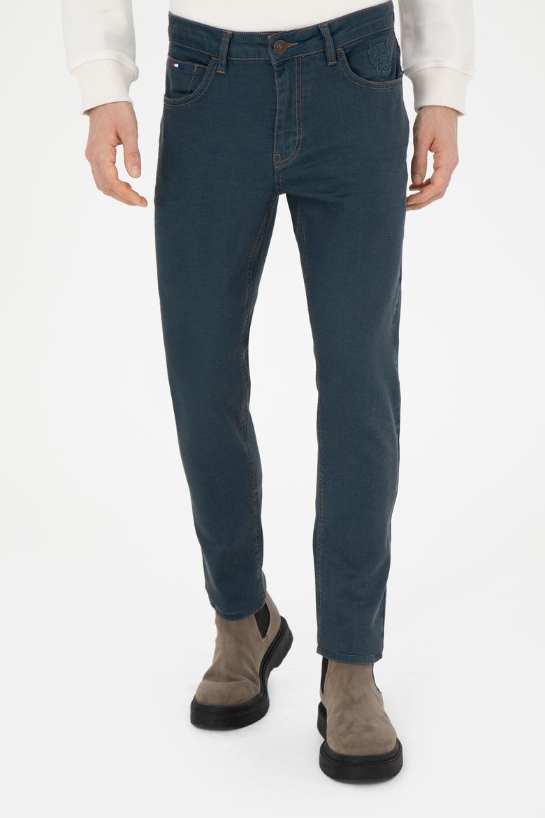 Erkek Yeşil Jean Pantolon - 50272606002