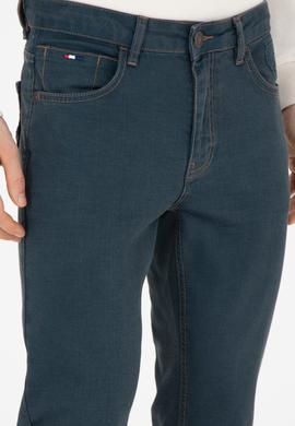 Erkek Yeşil Jean Pantolon - 50272606002