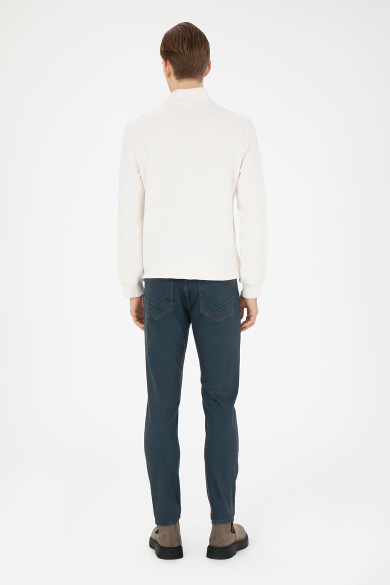 Erkek Yeşil Jean Pantolon - 50272606002