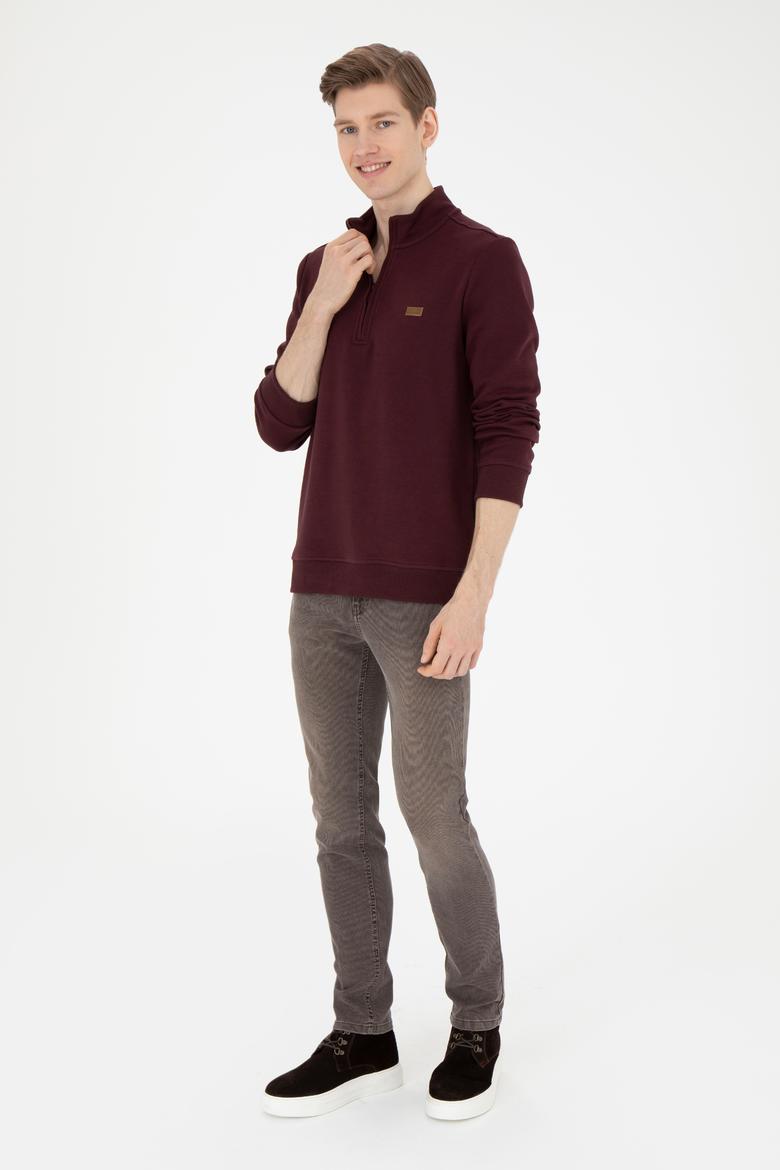 Erkek Kahverengi Jean Pantolon - 50272603026