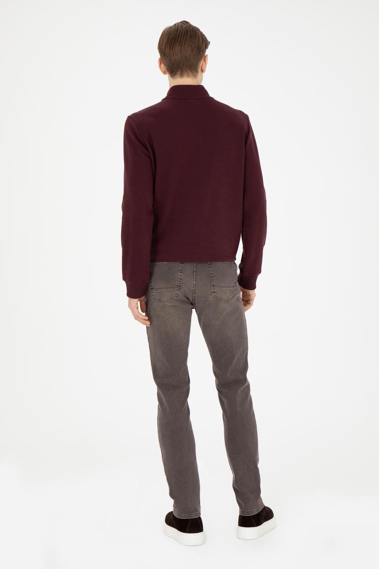 Erkek Kahverengi Jean Pantolon - 50272603026