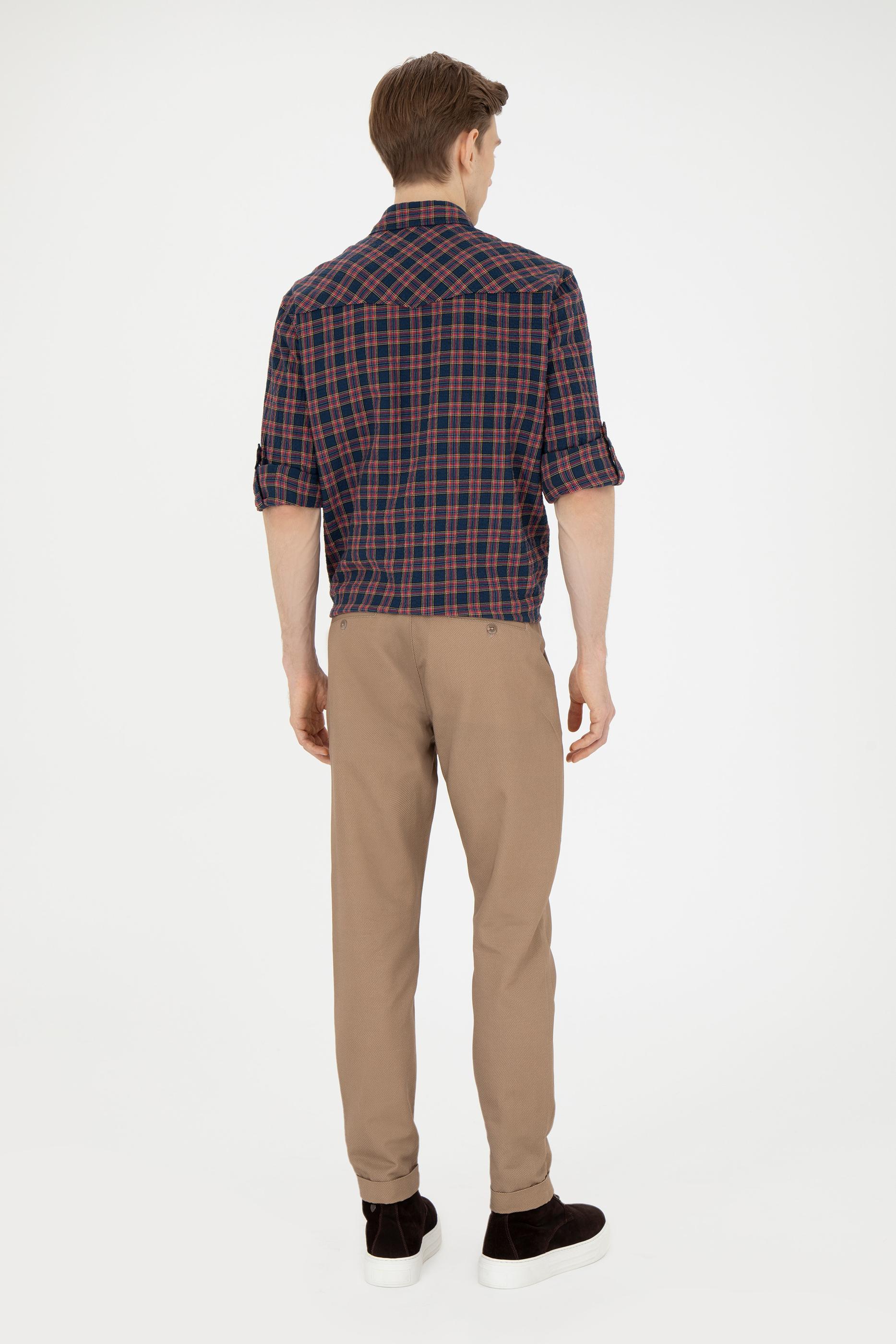 Erkek Kum Kanvas Pantolon