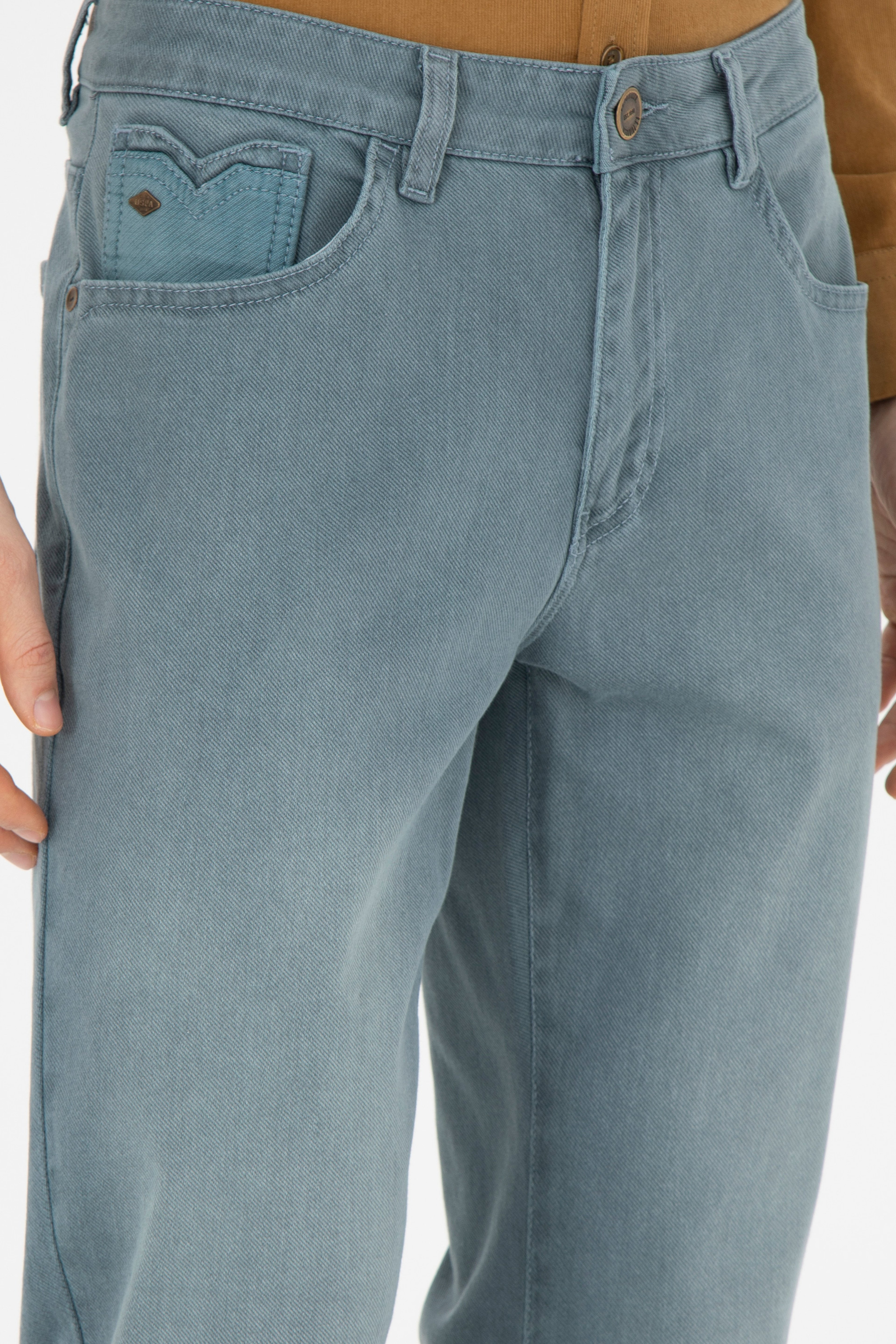 Erkek Mint Jean Pantolon - Image 5