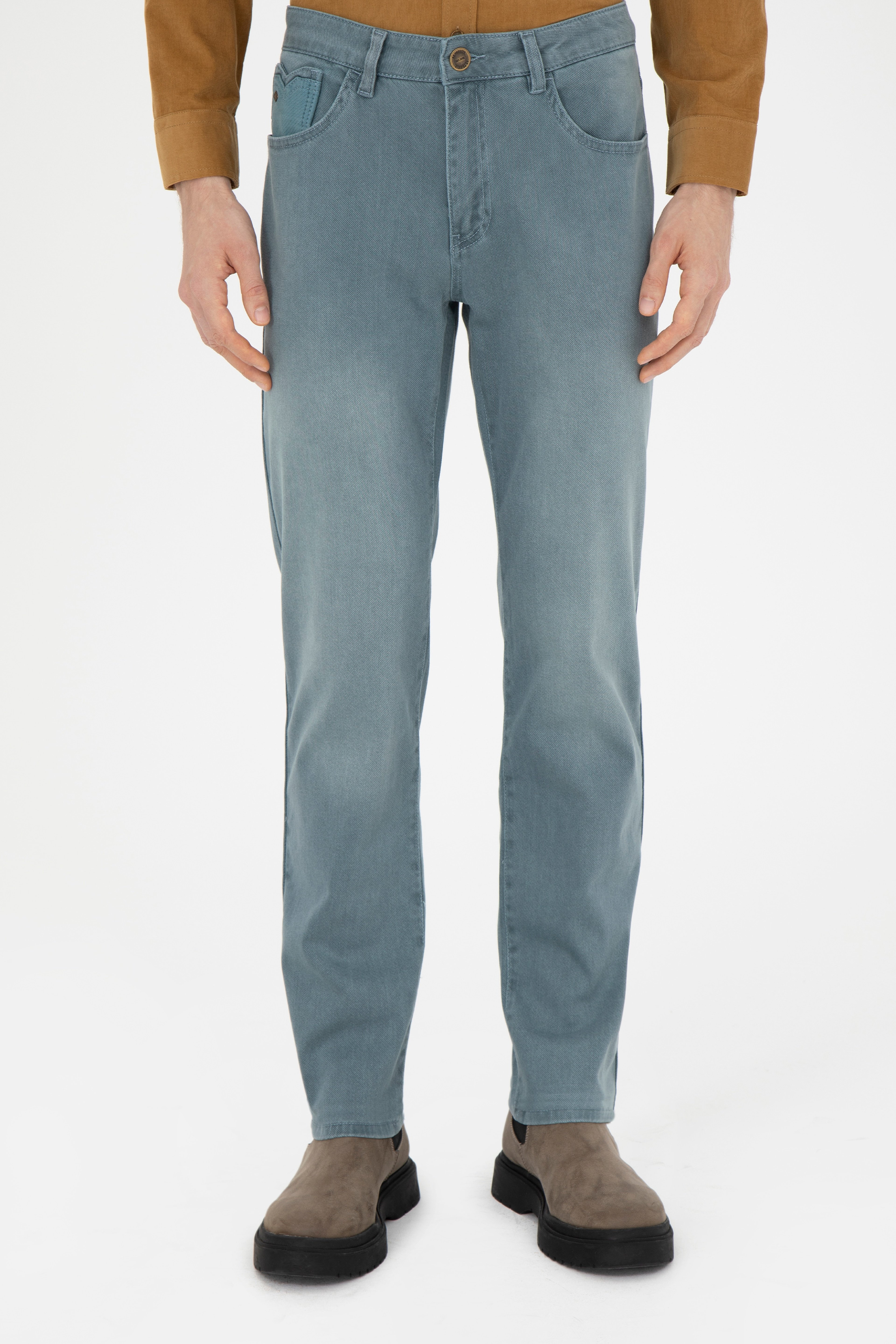 Erkek Mint Jean Pantolon