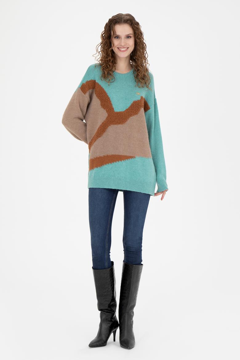 Kadın Mint Kazak - 50269503003