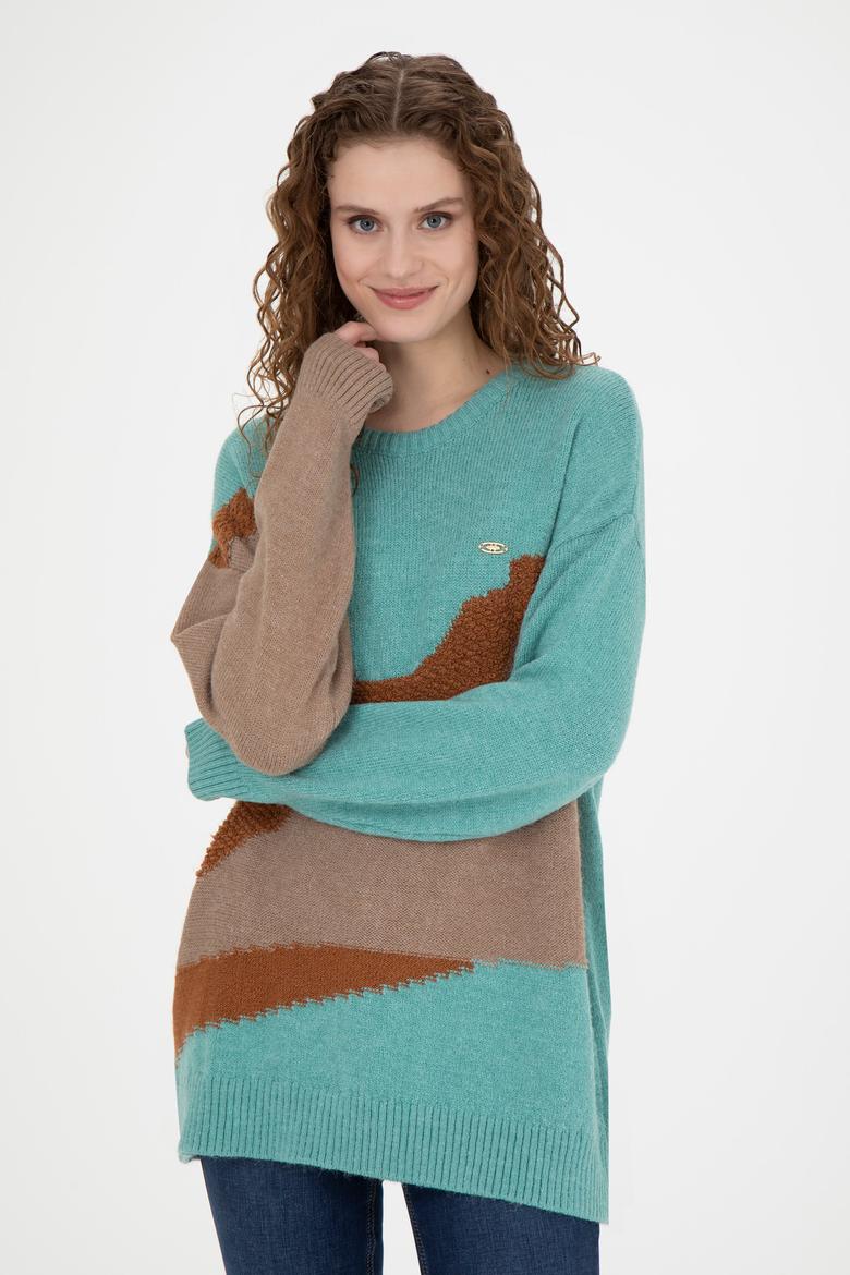 Kadın Mint Kazak - 50269503003