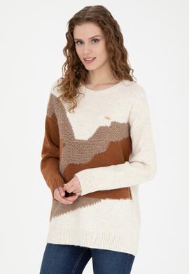 Kadın Krem Kazak - 50269503011