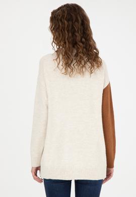 Kadın Krem Kazak - 50269503011