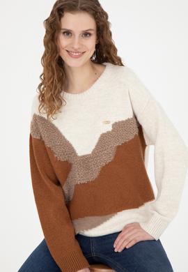 Kadın Krem Kazak - 50269503011