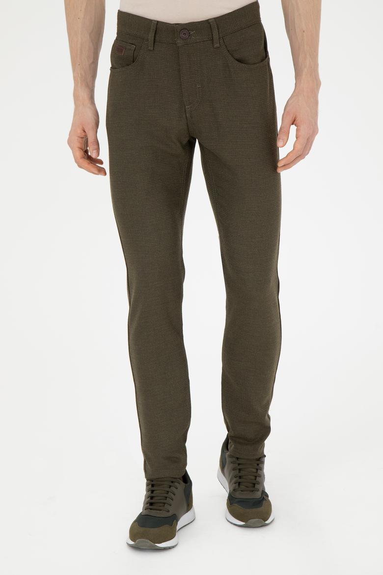 Erkek Haki Kanvas Pantolon - 50272259138