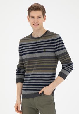 Erkek Antrasit Melanj Kazak - 50270962025