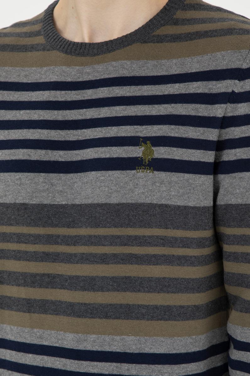 Erkek Antrasit Melanj Kazak