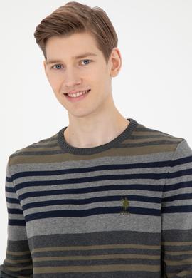 Erkek Antrasit Melanj Kazak - 50270962025