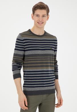 Erkek Antrasit Melanj Kazak - 50270962025