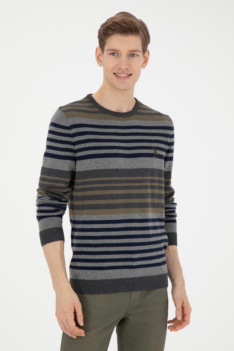 Erkek Antrasit Melanj Kazak - 50270962025