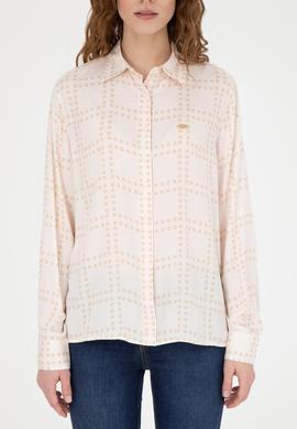 Kadın Taş Uzun Kollu Gömlek - 50272837022