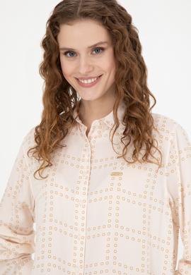 Kadın Taş Uzun Kollu Gömlek - 50272837022