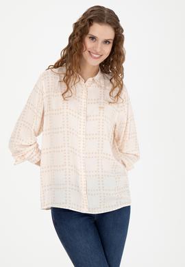 Kadın Taş Uzun Kollu Gömlek - 50272837022