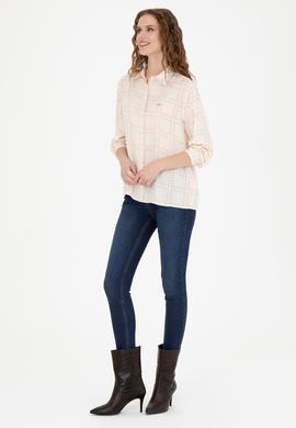 Kadın Taş Uzun Kollu Gömlek - 50272837022