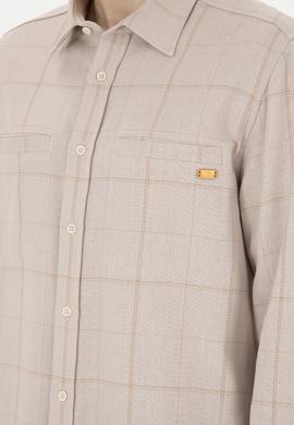 Erkek Taş Uzun Kollu Gömlek - 50272684001