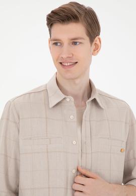 Erkek Taş Uzun Kollu Gömlek - 50272684001