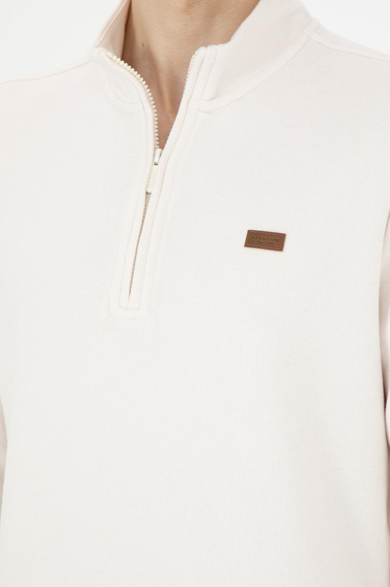 Erkek Ekru Sweatshirt