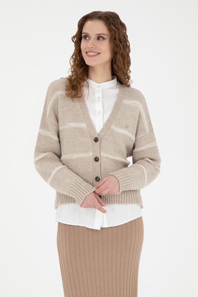 Kadın Taş Triko Hırka