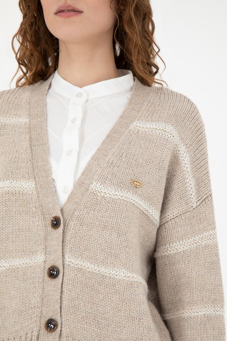 Kadın Taş Triko Hırka