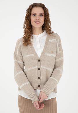 Kadın Taş Triko Hırka - 50269490017