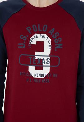 Erkek Bordo Sweatshirt - 50270753032