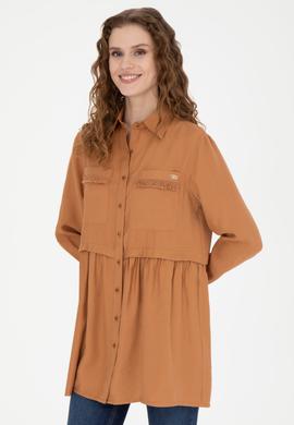 Kadın Coconut Uzun Kollu Gömlek - 50271830011