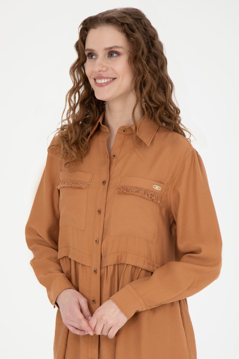 Kadın Coconut Uzun Kollu Gömlek