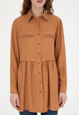 Kadın Coconut Uzun Kollu Gömlek - 50271830011