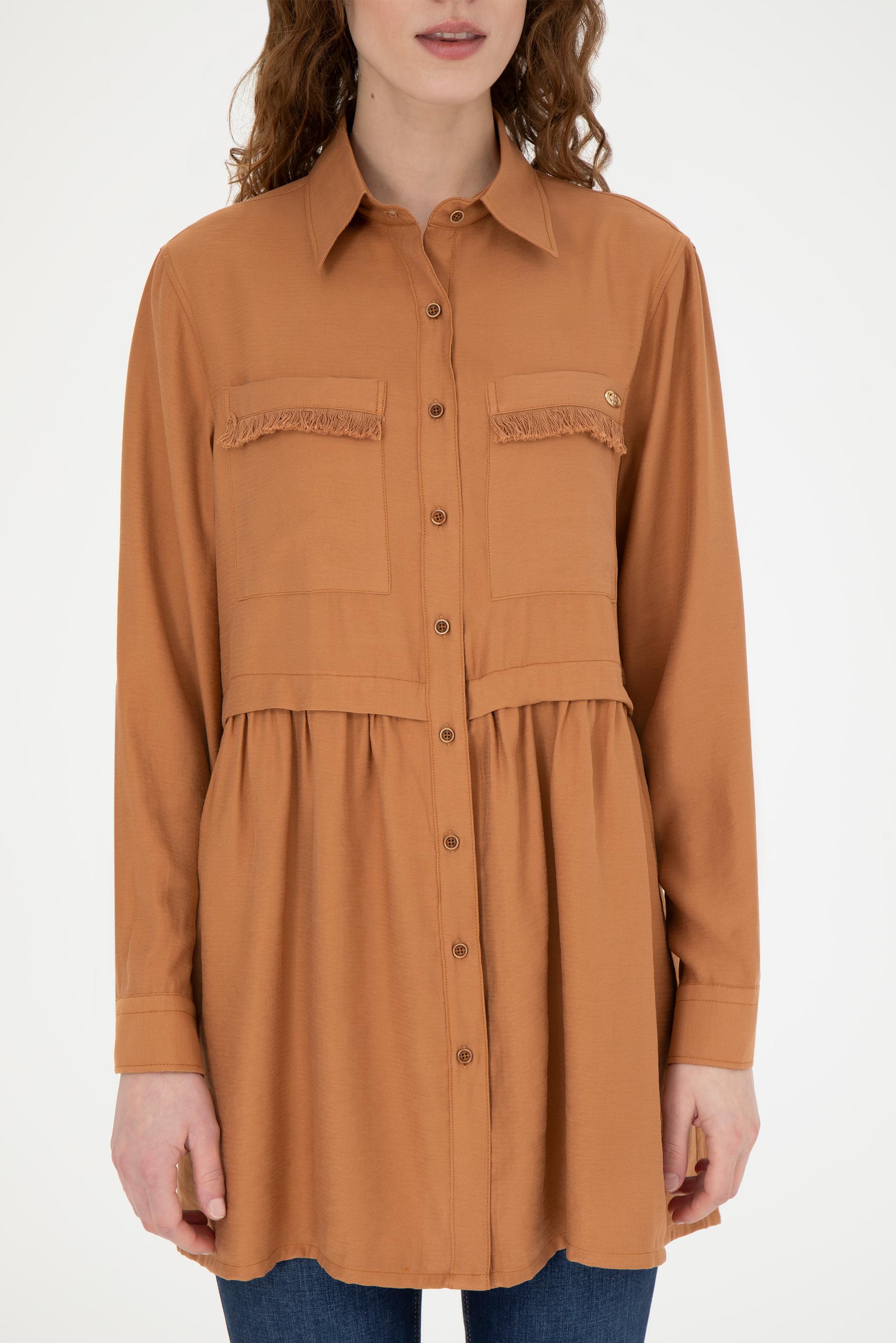 Kadın Coconut Uzun Kollu Gömlek