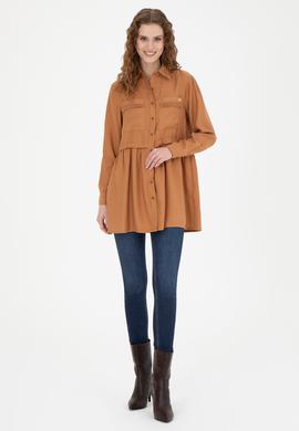 Kadın Coconut Uzun Kollu Gömlek - 50271830011