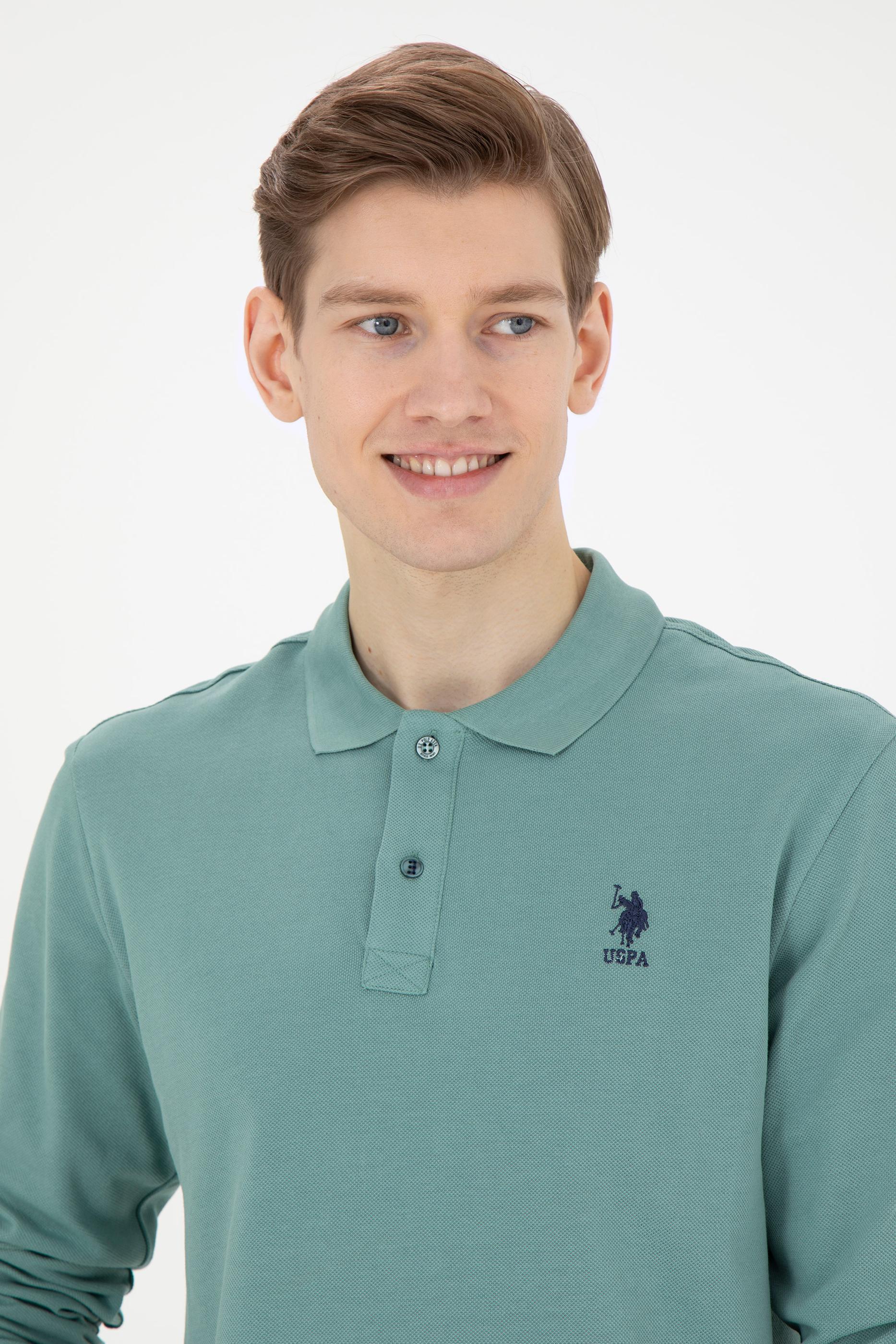 Erkek Mint Basic Sweatshirt