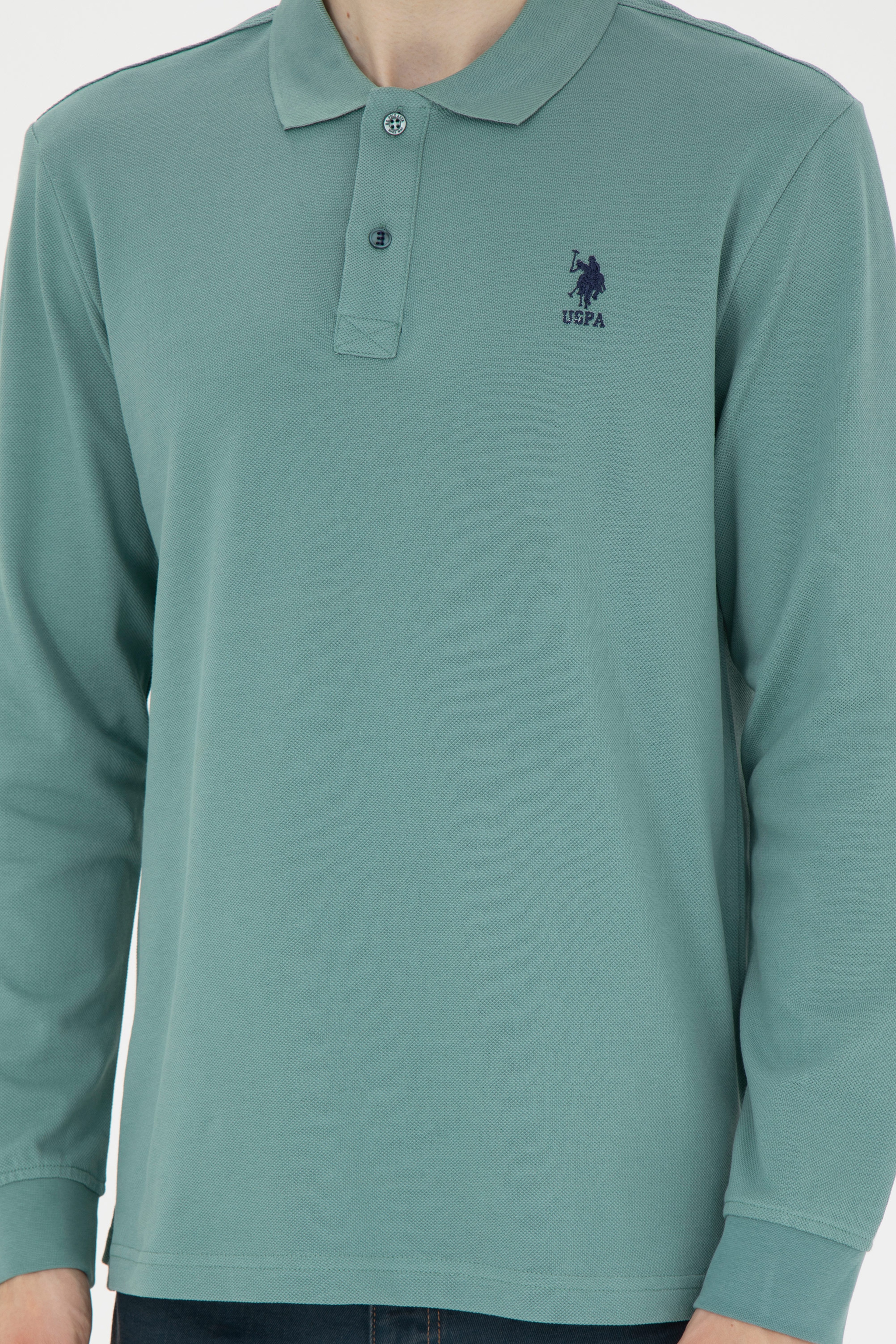 Erkek Mint Basic Sweatshirt
