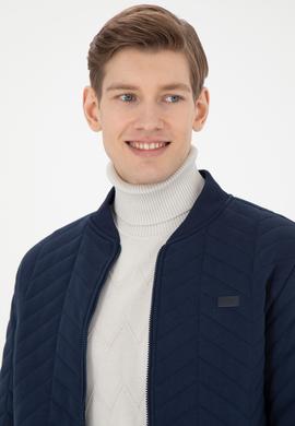 Erkek Lacivert Örme Hırka - 50270878001