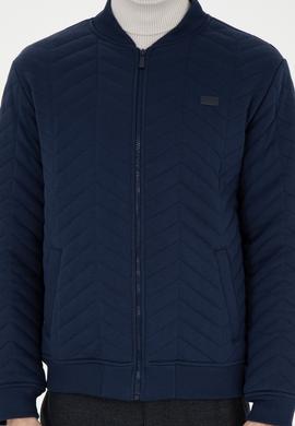 Erkek Lacivert Örme Hırka - 50270878001