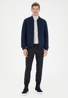 Erkek Lacivert Örme Hırka - 50270878001