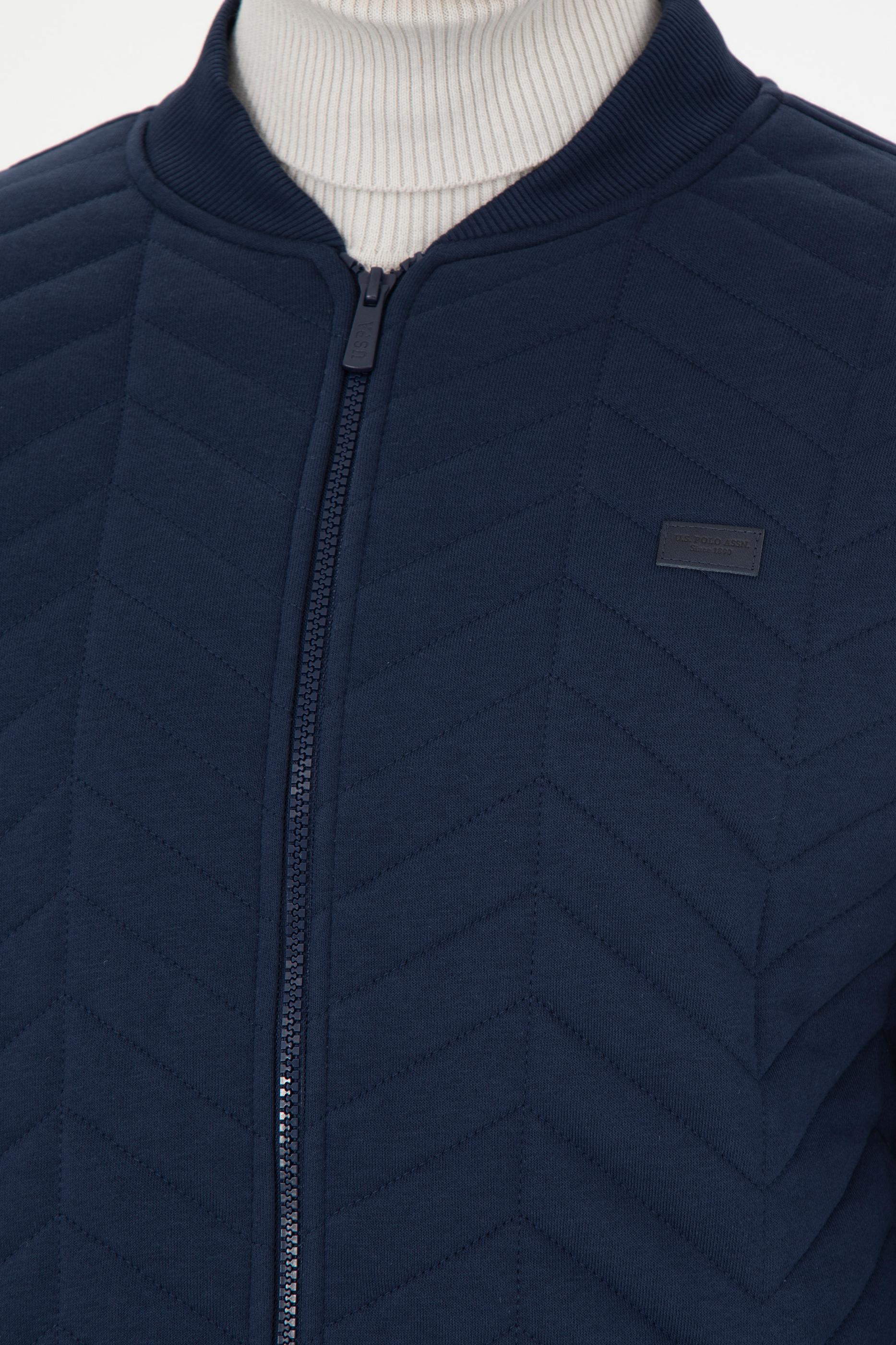 Erkek Lacivert Örme Hırka