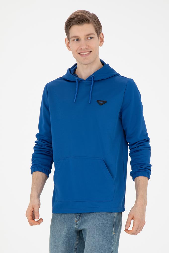 Erkek Saks Sweatshirt