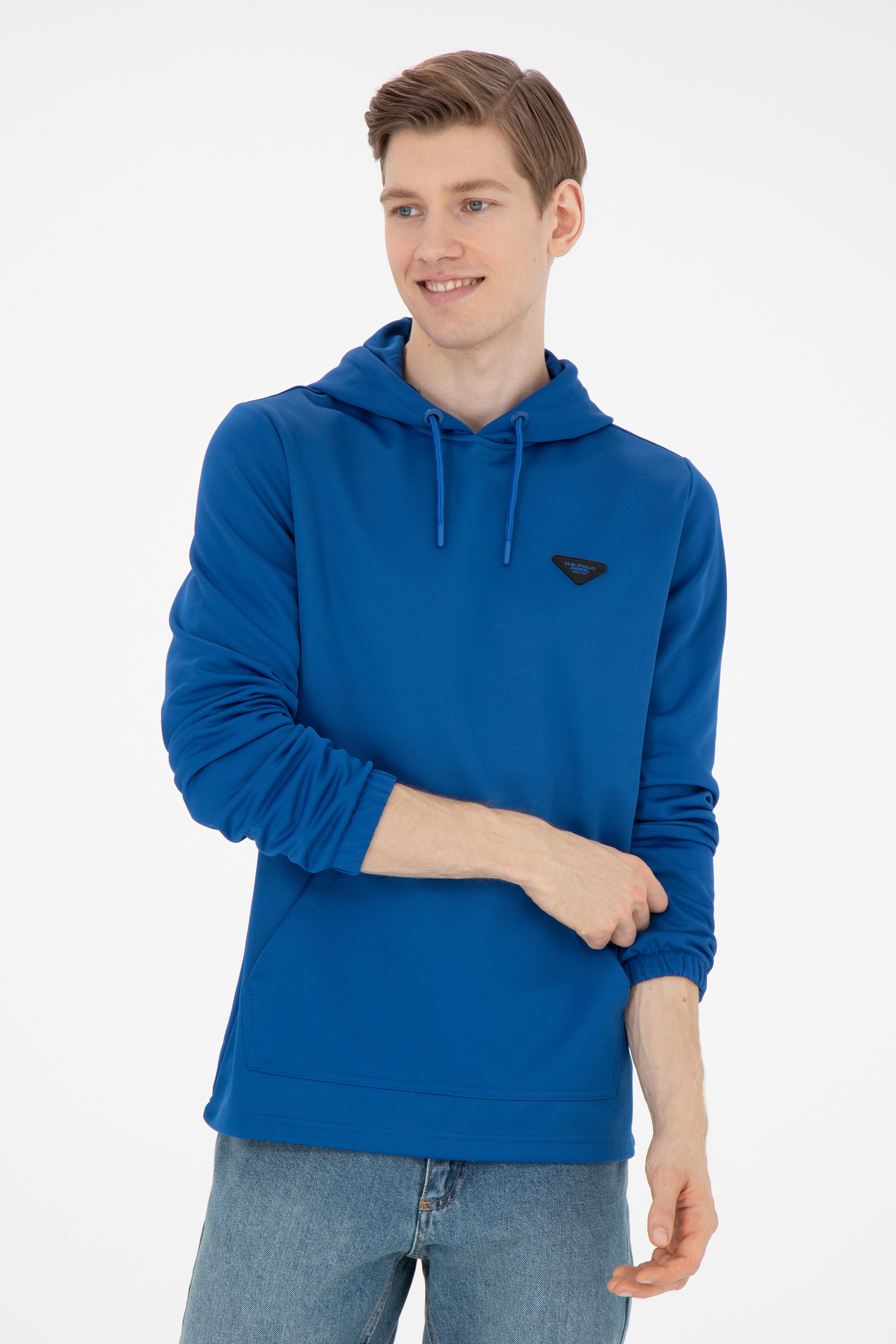 Erkek Saks Sweatshirt - Image 3