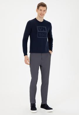 Erkek Antrasit Kanvas Pantolon - 50272361059