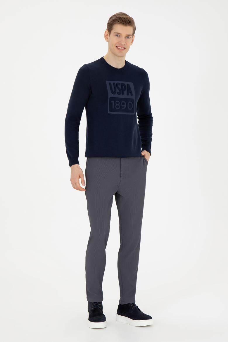 Erkek Antrasit Kanvas Pantolon - 50272361059