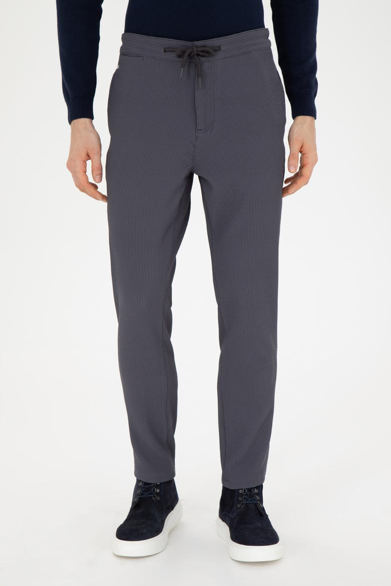 Erkek Antrasit Kanvas Pantolon - 50272361059