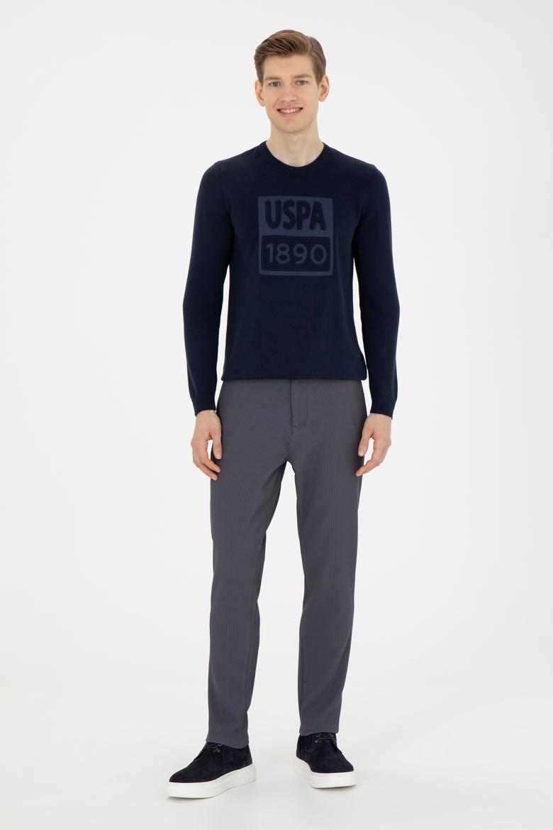 Erkek Antrasit Kanvas Pantolon