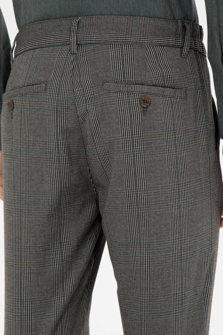 Erkek Lacivert Kanvas Pantolon - 50272349098