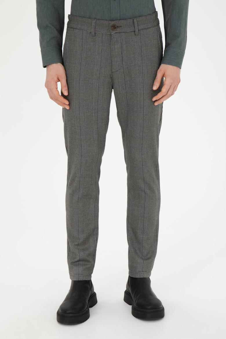 Erkek Lacivert Kanvas Pantolon - 50272349098