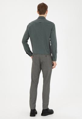 Erkek Lacivert Kanvas Pantolon - 50272349098